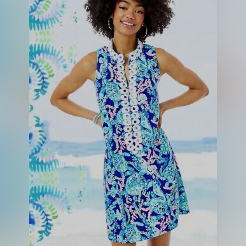 NWT Lilly Pulitzer Jane Shift Dress 0